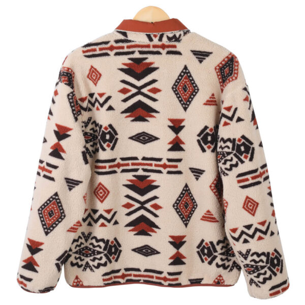 Aztec Sherpa Fleece Pullover