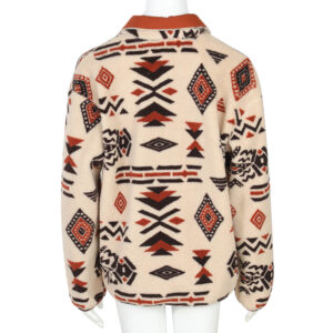 Aztec Sherpa Fleece Pullover