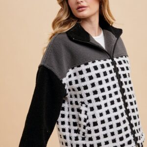 Wholesale Sherpa Zip Jacket