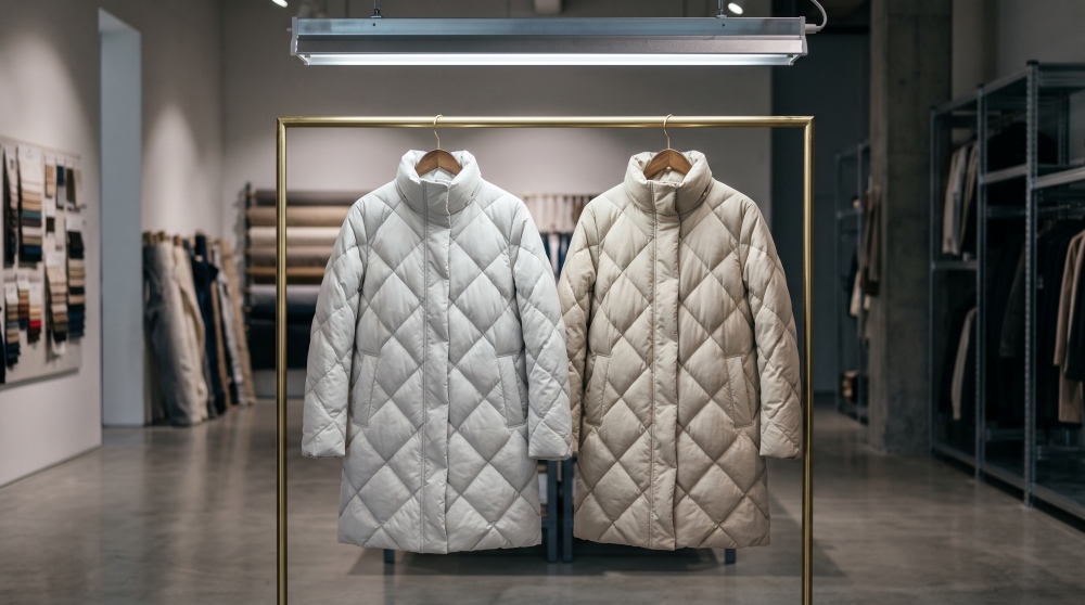 Two coats showing slight shade difference under D65 lamp